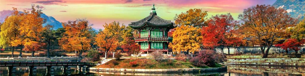 Pacote Terrestre Coreia do Sul Outono – Início em Seul 04 de outubro 2024.